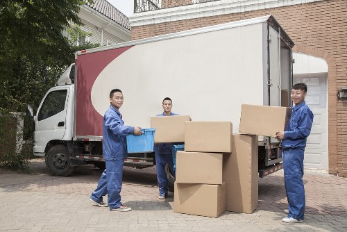 House removalists preparing a Croydon family home move