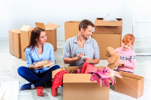 Local removal team helping with a Croydon home move
