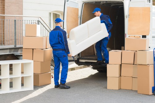 Croydon business premises with access and parking considerations for moving day