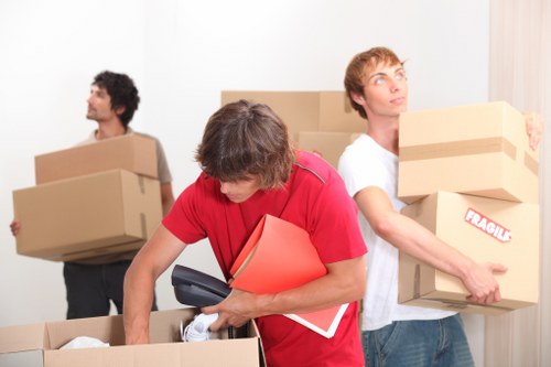 Packed moving van ready for a removal job in Croydon
