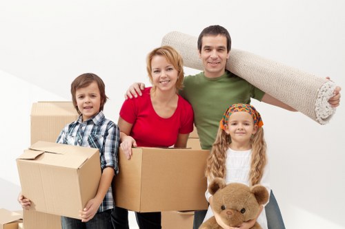 Croydon removals team organizing furniture transport efficiently
