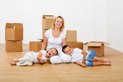 Commercial moving van service for Croydon office relocations