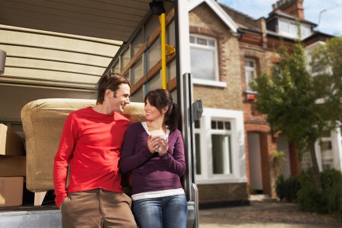 Office relocation logistics during a Croydon removals service